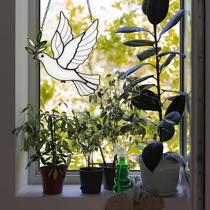 Christian Gifts for Women Suncatcher, Religious Gifts for Women Christian Window Art Decor, Bible 8:11