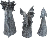 Design Toscano The Dragon of Falkenberg Castle Moat Lawn Garden Statue, 28 Inch Long, 14 Inch Tall, Cast Stone Resin, Gray Stone Finish