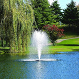 Kasco 1 HP J Series Decorative Fountain - 120V with 50 Ft Electric Power Cord | Pond and Lake Fountain | Efficient Pond Aerator Outdoor