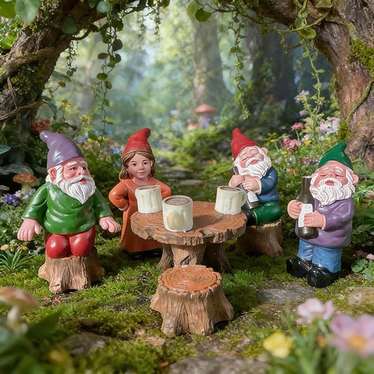 mini Gnomes, Fairy Garden Accessories,Fairy Garden,mini Gnomes Figurines,gnome Figurines,mini gnome,Small Gnomes Figurines,Miniature Garden Figurines,mini Resin Gnomes,Small gnome