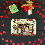Funny Flowers Metal Poster, Country Rustic Birds Tin Sign, Fruit of the Spirit, Yard Garden Garage Farm Outside Wall Decor Plaque Outdoor for Home Fence 8 X 12 Inch