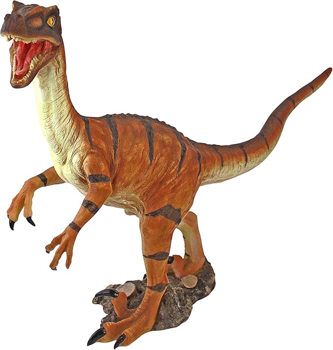 Design Toscano Velociraptor Scaled Dinosaur Statue