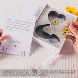 Crystal Suncatcher Thank You Gift – Never Forget The Difference You Make Ornament for Women, Appreciation Gifts for Coworkers, Teachers, Bosses, Nurses, Friends, Meaningful Keepsake