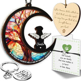 Personalized Dog Memorial Gifts, Pet Memorial Ornament, Sympathy Keychain for Dogs, Pet Remembrance Bracelet, Loss of Animal Sympathy Card, Rainbow Bridge Dog Loss Gift, Bereavement Suncatcher
