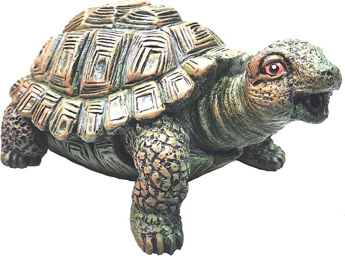 Handmade Turtle Pond Spitter - Resin Water Aerator for Garden & Koi Ponds