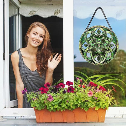 Celtic Knot Plexiglass Suncatcher - Sun Catchers Indoor Window, Window Decorations for Glass Windows - Symbolic Hanging Decoration, Perfect for History Lovers and Celtic Culture Enthusiasts