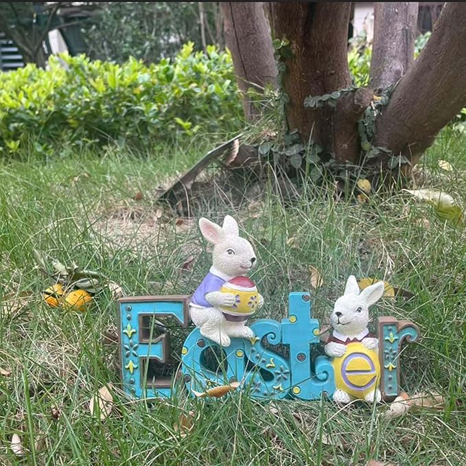 Easter Decorations Easter Bunny Decor, Easter Bunny Decor,Spring Decor Easter Indoor Decorations, for Easter Decorations for Home