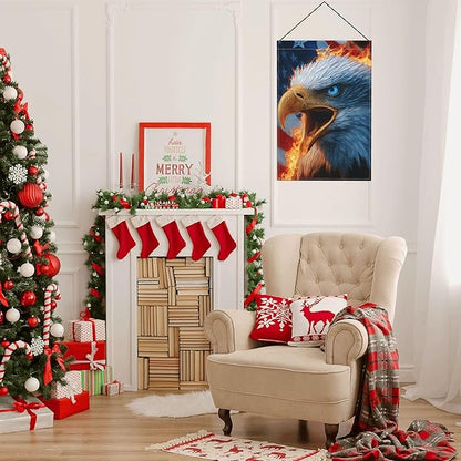 Bird Print Garden Flag Seasonal Double Sided 12 x 18 Inch Small Yard Flag for Indoor Outdoor Decor Holiday All Seasons