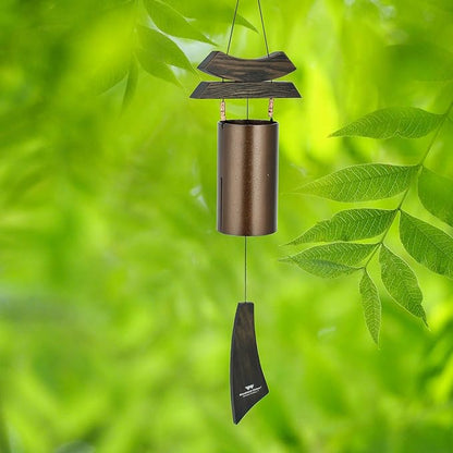 Woodstock Chimes Signature Collection, Dharma Cowbell, 28'' Wind Bells for Outdoor, Patio, Home or Garden Décor (DB)
