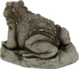 Toad Garden Statues Cement Frog Sculptures Cast Stone Frogs Figurines
