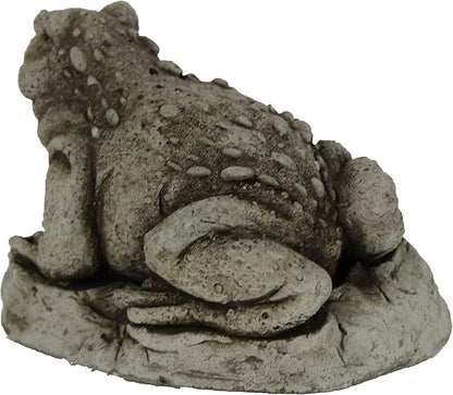 Toad Garden Statues Cement Frog Sculptures Cast Stone Frogs Figurines