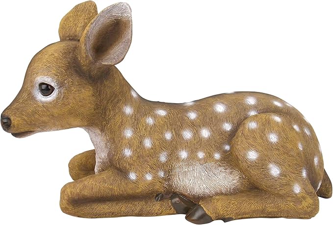 Design Toscano Darby, the Forest Fawn Baby Deer Statue