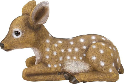 Design Toscano Darby, the Forest Fawn Baby Deer Statue