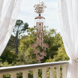 Mushroom Wind Chimes Outdoor - Metal Waterproof Windchime Indoor Outside Decor for Garden Yard Patio Balcony Christmas New Year Hanging Decoration Birthday Gift for Women Mom Grandma Wife