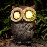 DKJOCKY Owl Gifts for Women, Solar Owl Decorations for Yard, Garden Oranments Outdoor Gardening Gifts for Mom Women Grandma Wife