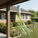 Madrona Brands Spring Wild Flowers Windsock for Outside 60 Inch | Durable Outdoor Decorative Hanging Wind Sock Flag | Patio, Yard, Garden