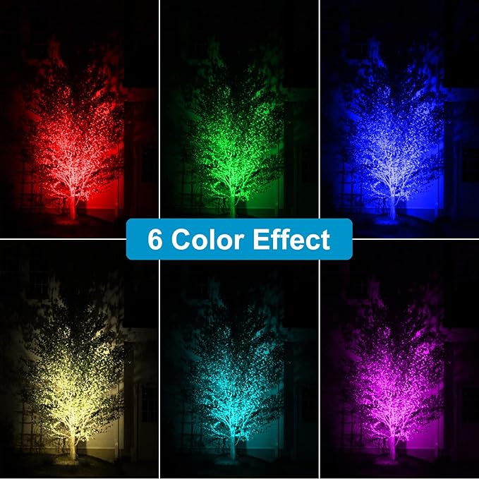 T-SUN Solar Pond Light LED Underwater Pond Light Solar Fountain Lights IP68 Waterproof Pond Lights for Aquarium Garden Waterfall Fish Trank(5 Lights-RGB)