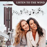 Sister Birthday Gifts, Mother Day Best Sisters Ever 32" Wind Chimes for Women, Birthday Gifts for Sister from Sisters, Christmas Graduation Presents for Bestie Sis, Funny Sis Best Friend