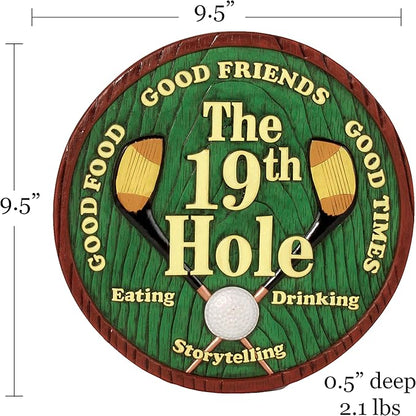 Spoontiques - Garden Décor - Golf Stepping Stone - Decorative Stone for Garden