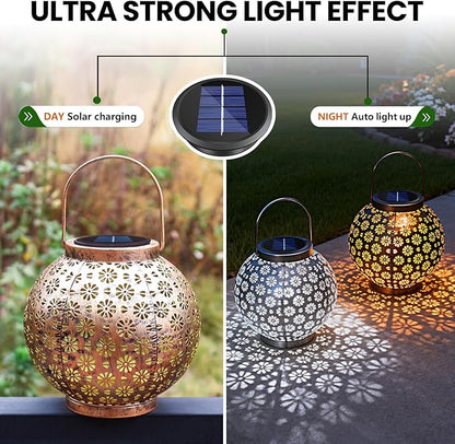 2 Pack Solar Light Replacement Tops(3.34 Inch Top, 2.83 Inch Bottom), Waterproof Replacement Solar Lantern Parts for Outdoor Hanging Lanterns DIY Table Lights Garden Patio Decor