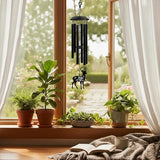 Wind Chimes for Mom - Birthday Gift from Daughter or Son, Perfect for Mother's Day, Christmas, Valentine's, Thanksgiving | Soothing Wind Bell, Gift for Mom Who Has Everything (Deer)
