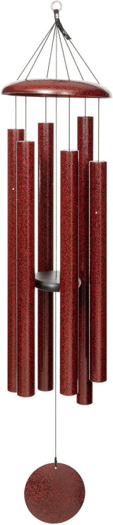 Corinthian Bells by Wind River - 60 inch Ruby Splash Wind Chime for Patio, Backyard, Garden, and Outdoor Decor (Aluminum Chime) Made in The USA