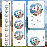 Wind Spinners Outdoor, Bird Repellent，3D Sailing Boat Hanging, 17.5 inches, Kinetic, Stainless-Steel Metal, Indoor and Outdoor Decoration for Garden, Patio, Yard, Gift for Women Mom Wife.