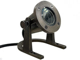 Underwater Light 172 - Solid Brass Underwater Pond Lights LED Submersible Waterfall Pool Pond Fountain Lighting Long Lasting IP 68 Waterproof Lighting with Connectors (No Bulb)
