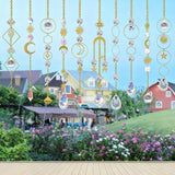 DIY Suncatcher Making Kits, 400 pcs Crystal Sun Catchers Crafts with Hooks Chains Pendants Rainbow Maker for Window Hanging Prism Indoor Outdoor Garden Party Decor