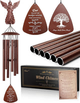 VENBEEL Dad Memorial Wind Chimes, Sympathy Gifts for Loss of Dad, Memorial Gifts for Father Bereavement Condolence Remembrance