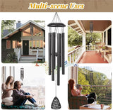 , 25''Wind Chimes Black, Mother, Thanksgiving