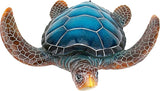 Large Blue SEA Turtle Statue