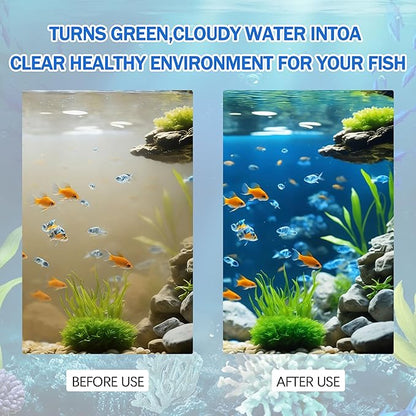Replacement UV Bulb for Pond Filter, UV Clarifier Light for Green Water (8W 1 Pack)