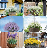 Molain 10 Pcs 20 Inch Stained Glass Window Hanging Chain, Picture Hanging Chain with Hooks Decorative Chains for Indoor and Outdoor Stained Glass Window Suncatcher Gardens Walls and Kitchens