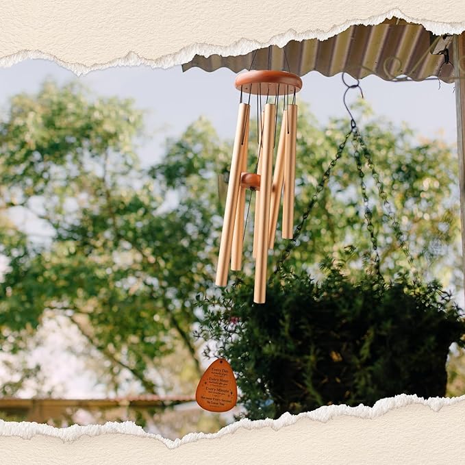 Aurahouse Christian Gifts for Women Men, 36'' Bible Verses Wind Chimes, Religious Christian Birthday Gifts, Inspirational Spiritual Faith Based Gift for Women Men Mom Friend Sister
