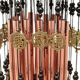 Outdoor Indoor 28 Metal Tube Wind Chime with Copper Bell Large Windchimes for Patio Garden Terrace W Fengshuisale Red String Bracelet W3089