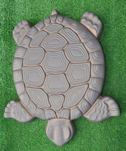 SvitMolds Mold DIY Turtle Shape Stepping Stone Mold Turtle Decorative Stepping Stone Mould Concrete Cement Mould DIY Personalized Manual Garden Lawn Pathmate Paving Pavement Paver (S02)
