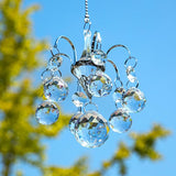 H&D HYALINE & DORA Crystals Ball Prisms Suncatcher Hanging Ornament Hanger Rainbow Maker with Hook