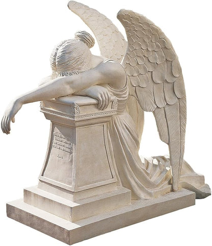 Design Toscano Angel of Grief Monument Statue: Estate