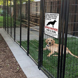 Beware Of Dog Sign Warning Signs For Fence German Shepherd Sign This Property Is Protected By The Good Lord Funny Metal Tin Yard Signs Highly Trained Large Dogs Sign Outdoor House Signs 8 X 12 In