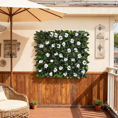 Expandable Fence Privacy Screen for Balcony Patio Outdoor,Decorative Faux Ivy Fencing Panel,Artificial Hedges