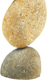 Ancient Graffiti Eight-Stone Balancing Cairn - Indoor/Outdoor Garden Decoration