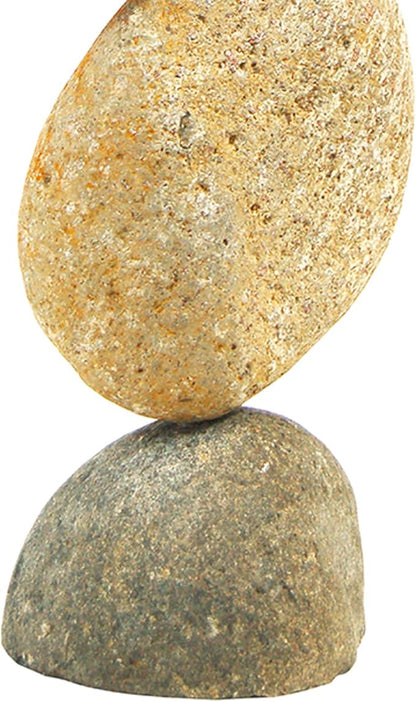 Ancient Graffiti Eight-Stone Balancing Cairn - Indoor/Outdoor Garden Decoration