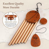 Leebbsin Gifts for Gigi, Gigi Wind Chime, Mother's Day Best Gifts for Gigi, Birthday Gift from Grandchildren, Gift Ideas for Mothers Day, Thanksgiving, Christmas-Large 36''
