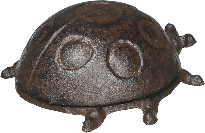 Cast Iron Ladybug Key Hider