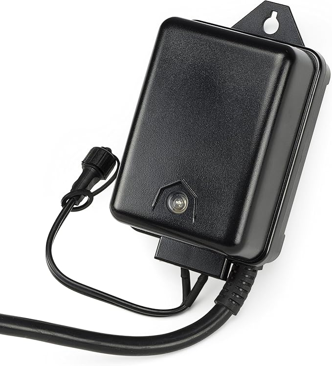Aquascape 99070 Transformer with Photocell Sensor for Pond Water Feature Waterfall Landscape and Garden Lighting, 60 Watt 12 Volt