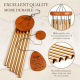 Leebbsin Gifts for Gigi, Gigi Wind Chime, Mother's Day Best Gifts for Gigi, Birthday Gift from Grandchildren, Gift Ideas for Mothers Day, Thanksgiving, Christmas