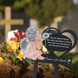 SWEEARTH Garden Decor for Outside – Express Your Eternal Love – Grave Decorations for Cemetery – Outdoor Decor – Cemetery Decorations for Grave – Grave Markers for Cemetery for Humans