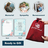 Cardinal Memorial Sympathy Wind Chimes for Loss of Loved One, Bereavement Sympathy Memorial Gifts for Loss of Mother Mom Father Dad Windchimes in Memory of A Loved One, A Limb Has Fallen Family Tree