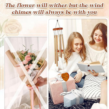 Pastor's Wife Appreciation Gifts, Thank You Gift Wind Chimes, Religious,Christian,Birthday,Christmas,Appreciation Day Gifts Presents for Pastor Wife